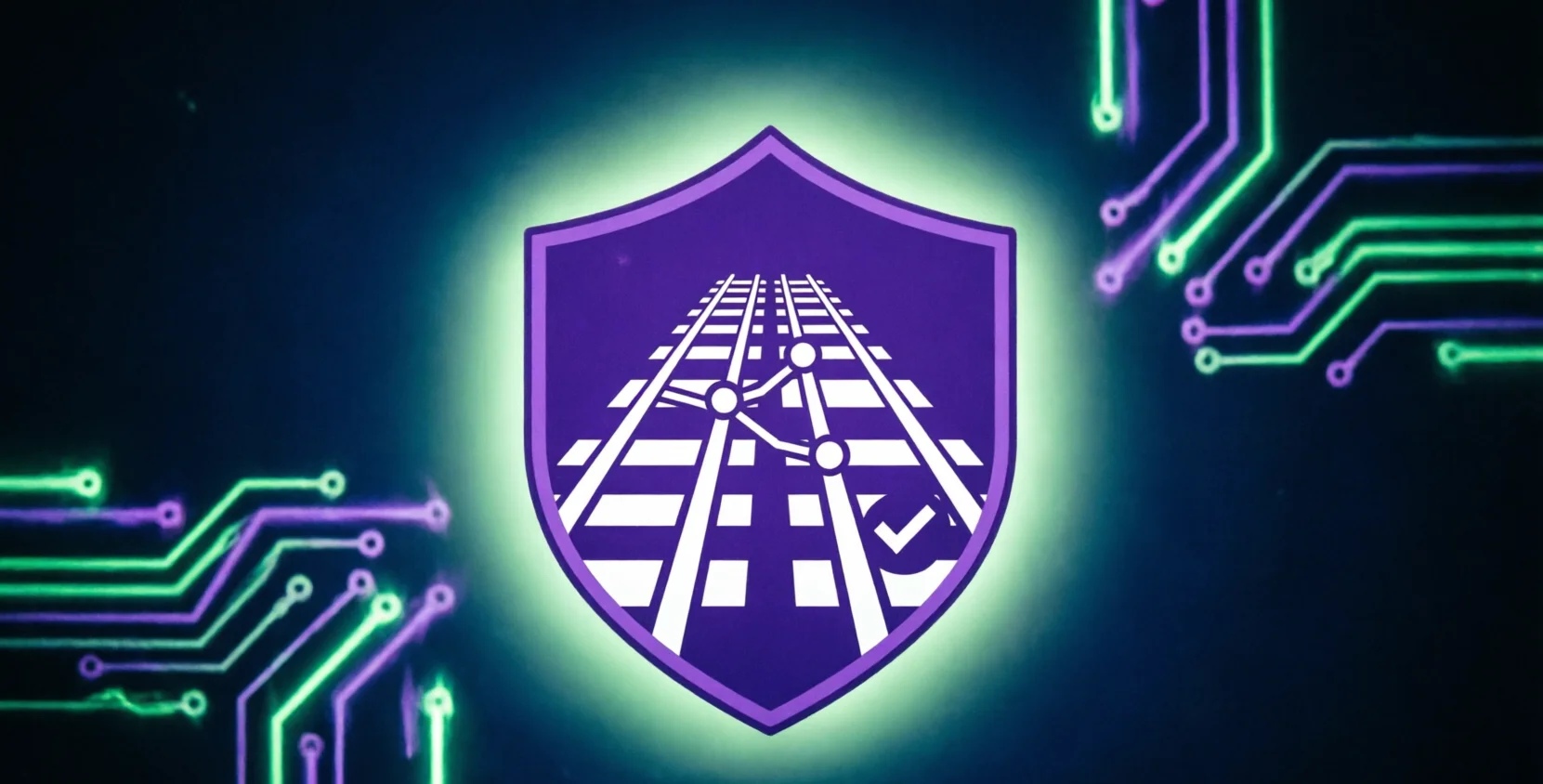 TrustRail emblem — a shield